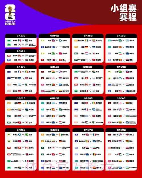 2026世界杯巴西C罗比赛时间全解析